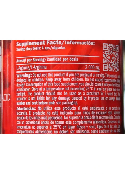 AMIX Arginine Arjinin / 120 Caps