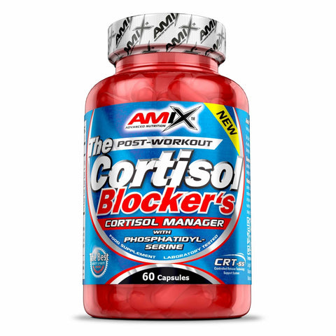 Amix The Cortisol Blocker Bacopa Alpha lipoic Tyrosin Tryptophan 60 Caps
