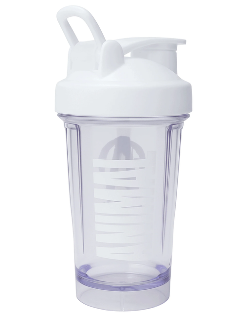Animal White Transparant shaker bottle 500 ML