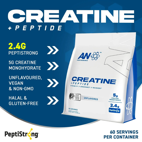 Applied Nutrition Creatine Monohydrate + Peptide Recovery and Muscle Gh 444 GR 60 SERVİS