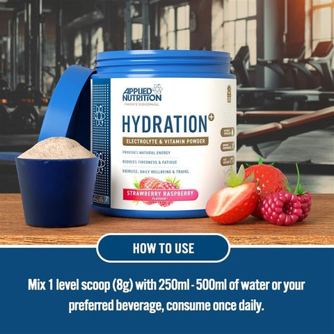Applied Nutrition Hydration+Electrolytes and Vitamin Sugar-Free Hydration Energy Recovery and Electrolyte