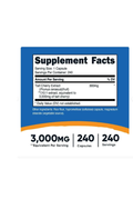Nutricost Tart Cherry 3000 mg 240 Capsul