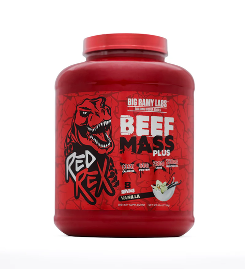 Big Ramy Labs Red Rex Beef Mass Gainer Karbonhidrat tozu 2722 gr