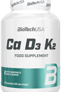 BIOTECH Ca Calcium D3 K2 Vitamin - 90 caps