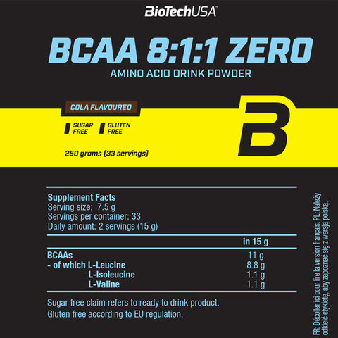 BIOTECH USA BCAA 8:1:1 Zero