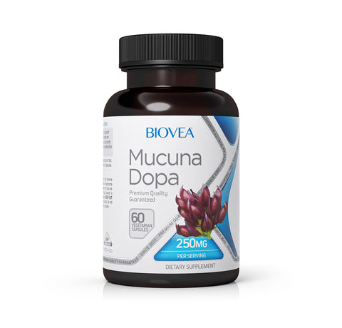 BIOVEA Mucuna Dopa 250 mg / 60 Caps