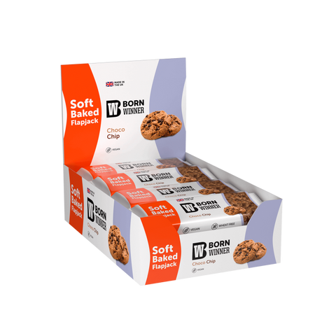Born Winner Flapjack Yulaf Protein Bar Box 12X90