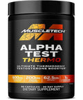 MuscleTech Alpha Testo booster Thermo Fat Burner Fenugreek 90 CAPS