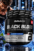 BioTechUSA Black Blood Preworkout High CAF+ Caffeine & Arginine & Citrulline 300g