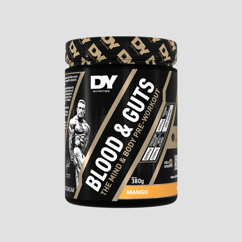 Dorian Yates Blood & Guts Preworkout 380 gr - Mango