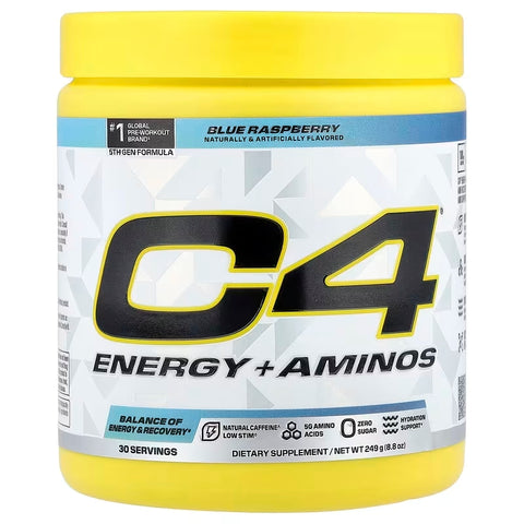 Cellucor C4 Energy + Aminos BCAAs & EAAs for Muscle Recovery Electrolytes for Hydration PreWorkout