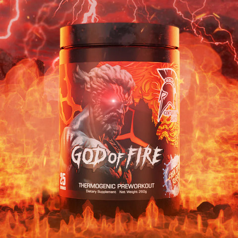 CENTURİON LABZ God of Fire Thermo Ripped Pump Preworkout - Yohimbine + Daa + Huperzine