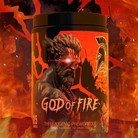CENTURİON LABZ God of Fire Thermo Ripped Pump Preworkout - Yohimbine + Daa + Huperzine