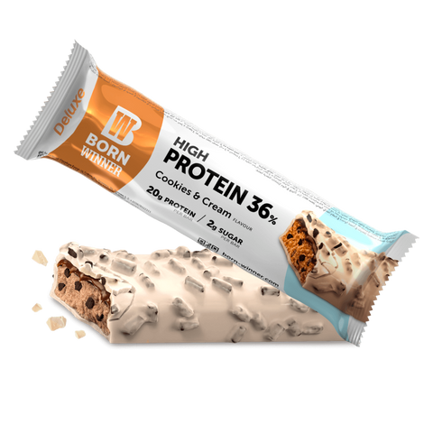 BORN WINNER Deluxe Protein Bar Box / 12 x 64 g