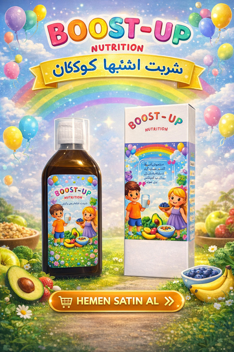 Boost Up Nutrition Kids Children bitkisel şurup Doğal Karbonhidrat Yardımcısı Bitkisel Gainer Appetite Weight Gain 150 ml