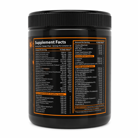 Core Labs X Amino Power Nitric Oxide Pump Agmatine Akg 405 g