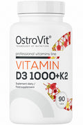 OstroVit Vitamin D3 1000 IU + K2 90 tablet