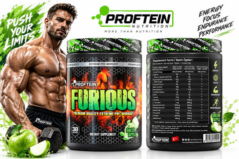 PROFTEIN FURIOUS PREWORKOUT 30 SERVİS