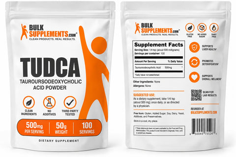 BulkSupplements TUDCA Powder 50 g