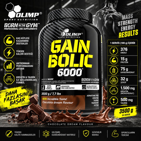 Olimp Gain Bolic Mass Gainer 6000 3500 Gr