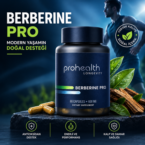 ProHealth Longevity Berberine Hcl Pro 600 mg 60 Capsules