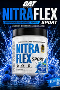 Gat Sport Nitraflex Extreme Support Preworkout Hydration Blue Rasperry blast 309 gr