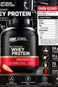 Optimum Nutrition Gold Standard Whey Protein Tozu 2263 Gr - Strawberry