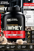 Optimum Gold Standard Whey Protein Tozu 2263 Gr - Kurabiye