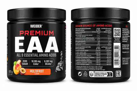 Weider Premium EAA Amino Acid All 9 Essential Amino acid 325 Gr - Multifruit