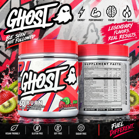 Ghost Burner 60 Servings (Acetyl l carnitine+Tyrosine)