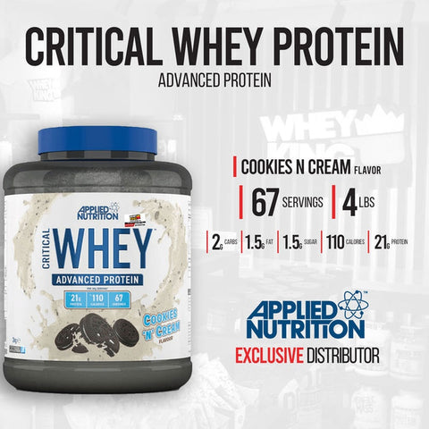 Applied Nutrition Critical Whey Protein 2000 Gr Cookies Cream