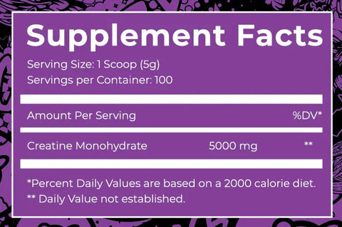 Dark Labs Creatine 100 Servis - 500 gram