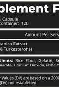 Dark Labs Ajuga Turkesterone %10 500mg 120 caps