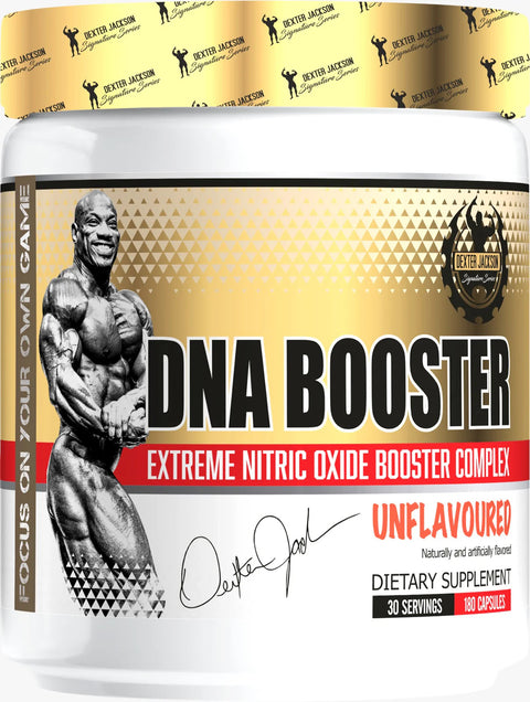 DEXTER JACKSON GOLD DNA PUMP BOOSTER (Agmatina Sulfate+Grape+Nitrix Oxide) 180 CAPS