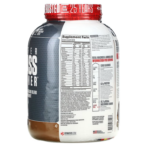 Dymatize Super Mass Gainer Karbonhidrat tozu 2,7 Kg