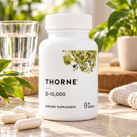 Thorne Vitamin D-10,000 60 Capsules - Vitamin D3