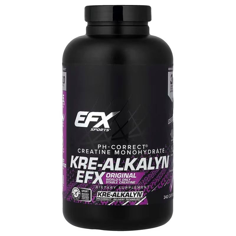 EFX Sports Kre-Alkalyn Creatine Brain & Cognitive 240 Caps