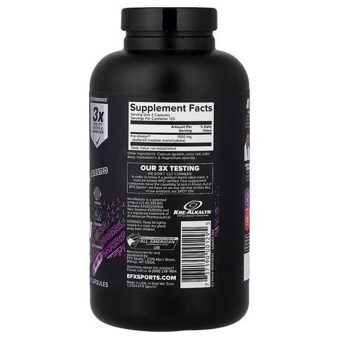 EFX Sports Kre-Alkalyn Creatine Brain & Cognitive 240 Caps