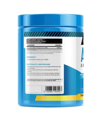 Evorload Nutrition AKG Arginine Pump Focus 400g - 80 Servis