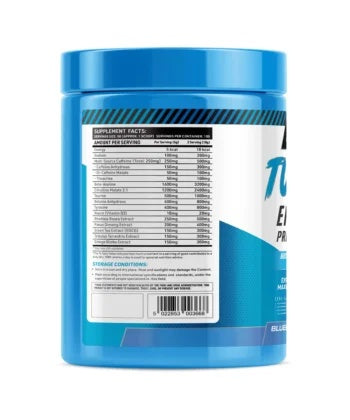 Everload Nutrition Turbo Energy PreWorkout 400g - 100 Servis