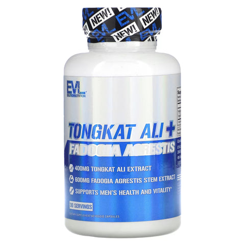 EVLution Nutrition Tongkat Ali + Fadogia Agrestis 1000 mg 60 Caps