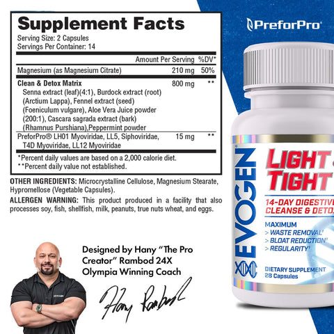 Evogen Ligt tigt Fat Burner 28 caps - 14