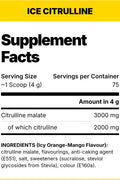 Fa ice Citrulline Malate Pump 3000 mg 300 g - 75 SERVİS