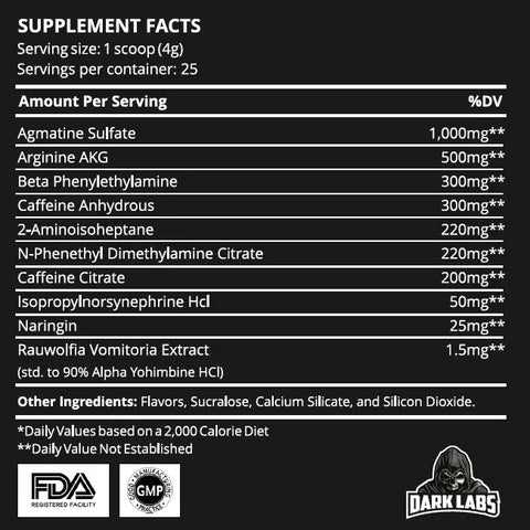 Dark Labs Flame V3 Preworkout