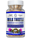 Hitech Milk Thistle for Liver Silymarin Deve dikeni Support 90 Tablet