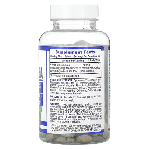 Hitech Ginkgo Biloba 90 Tablet