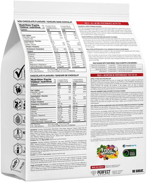 PERFECT SPORTS Hulk Clean Mass Gainer 4,54 Kg