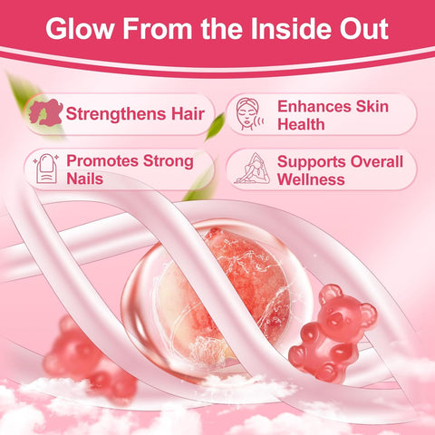 Ingreens 20-in-1 Hair Skin and Nails 90 Gummies