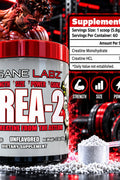 Insane Labz Crea-2 Creatine Monohydrate & Creatine HCl Powder 60 Servings - Kreatin Monohidrat & HCL