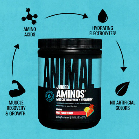 Universal Animal Juiced Amino Orange Juiced 377 gr